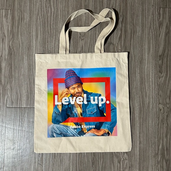 Toro y Moi x Adobe Max Limited Edition Tote Bag 2023 - Picture 4 of 6